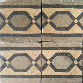 Black Shield Border Antique