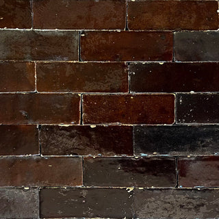 Maroon Glazed Brick - 1