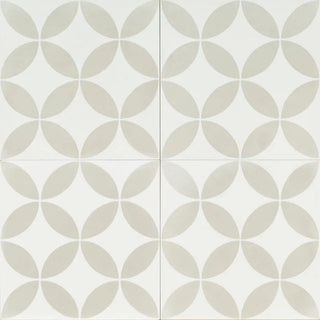 Light Grey and White Circle - 1