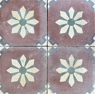 Rust Flower Antique - 1