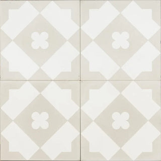 Light Grey and White Star - 1