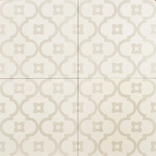 Light Grey on White Moorish Night - 1