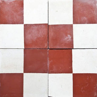 Red and White Retro Antique - 1