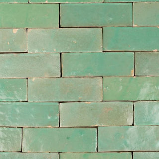 Turquoise Glazed Brick - 1