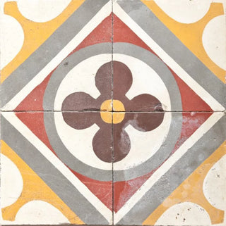 Yellow Flower Antique - 1