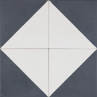 Smokey Navy And White Diamond - 1