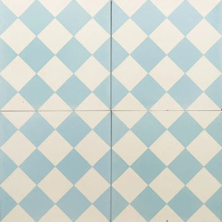 Blue and White Diamond - 1