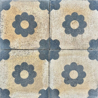 Little Black Flower Antique - 1