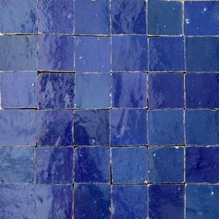 Mini Electric Blue Glazed - 1