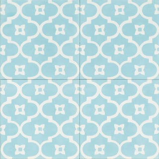 Blue and White Moorish Night - 1