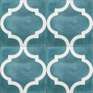 Teal Arabesque - 1