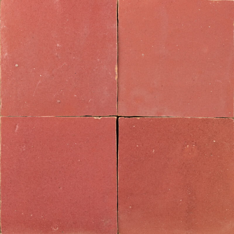 Outdoor Tiles - Pink Rose Glazed