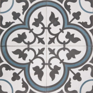 Reproduction Tiles - Blue Clover