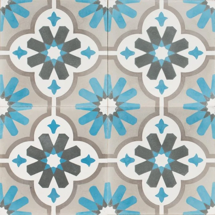 Reproduction Tiles - Moroccan Flower