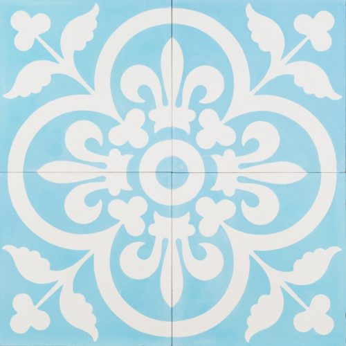 Reproduction Tiles - Baby Blue Royal