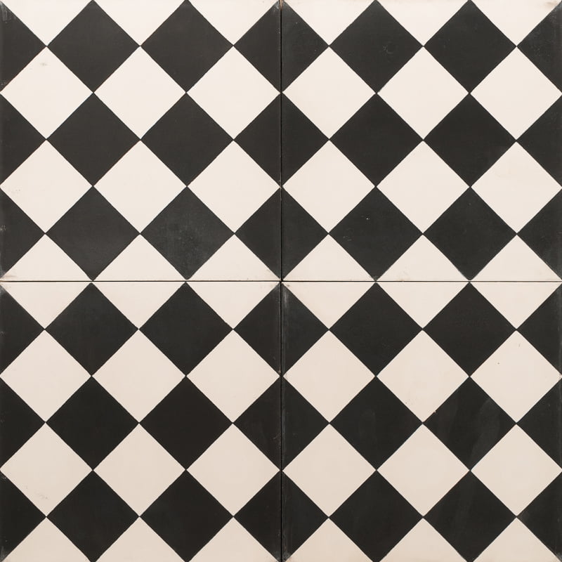 White Diamond Jatana Interiors Tiles, Black White Tiles