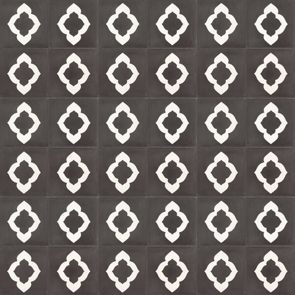 Reproduction Tiles - Black Arabian Desert