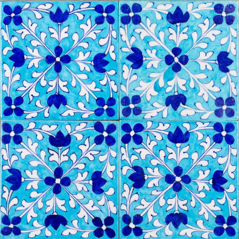 Outdoor Tiles - Blue Bird