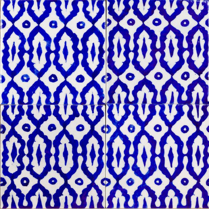 Glazed Feature Tiles - Blue Havelli