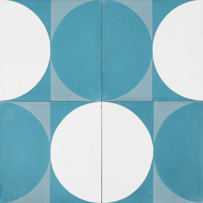 Reproduction Tiles - Blue La Luna