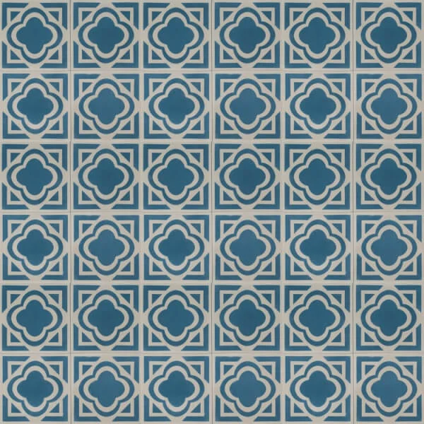 Reproduction Tiles - Blue Metro