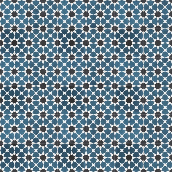 Outdoor Tiles - Blue Moroccan Mosaic