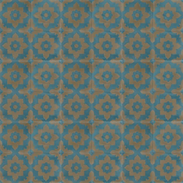 Reproduction Tiles - Blue Sol Antique