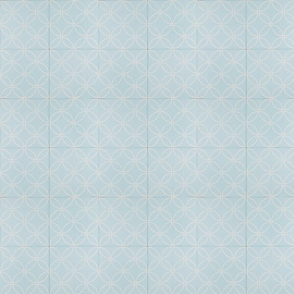 Reproduction Tiles - Blue Tango 2
