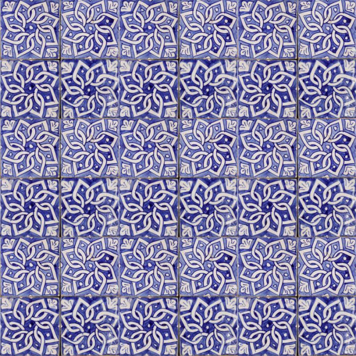 Moroccan Handmade Tiles - Casablanca Star Glazed
