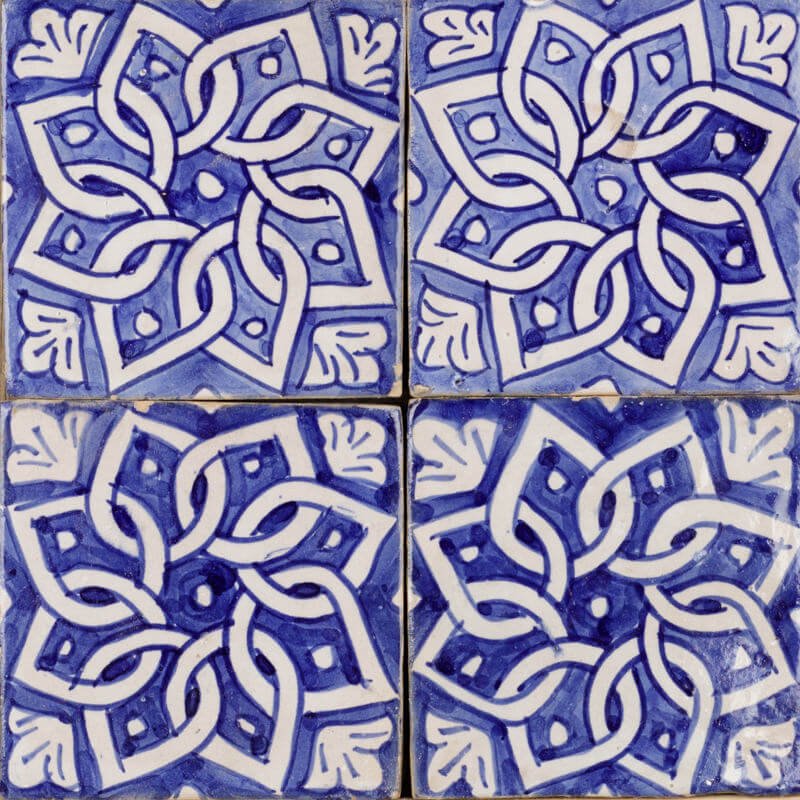 Outdoor Tiles - Casablanca Star Glazed