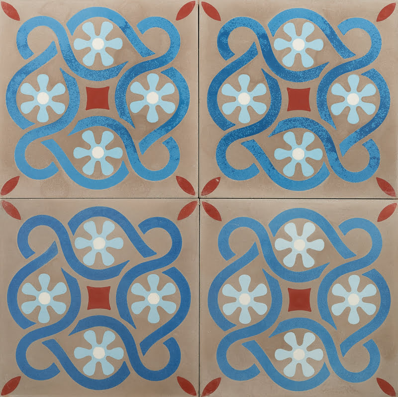 Outdoor Tiles - Celtic Blue