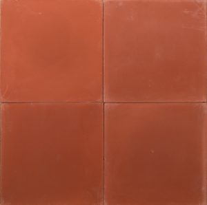 dark rust coloured tile