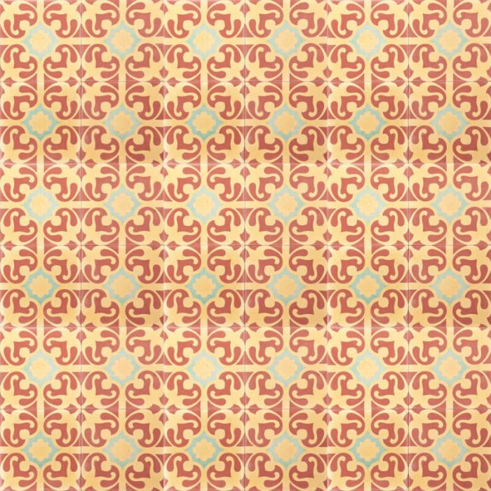 Outdoor Tiles - Exotic Floral