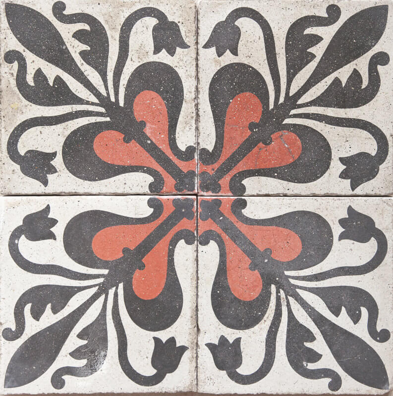 Outdoor Tiles - Florette Antique