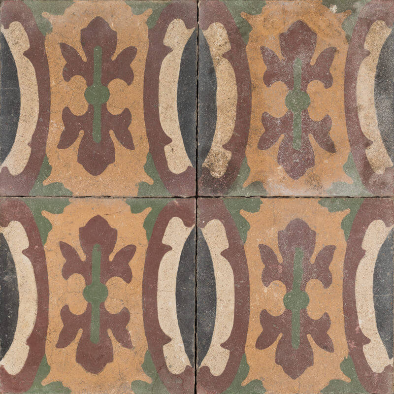 Outdoor Tiles - Gecko Border Antique