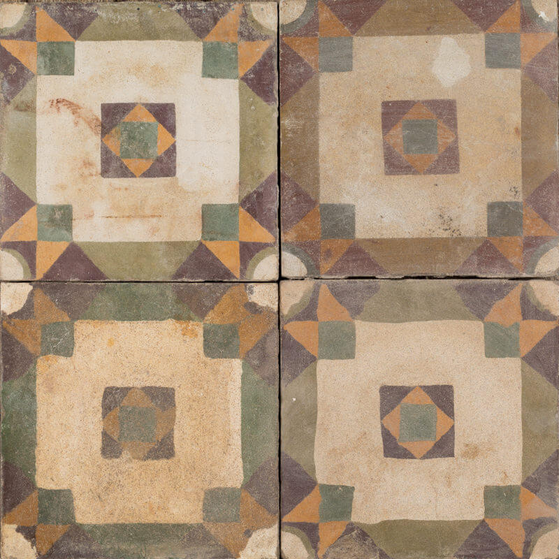 Outdoor Tiles - Green Heritage Antique