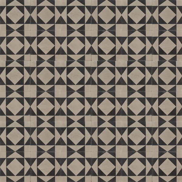 Reproduction Tiles - Grey and Black Urban Retro