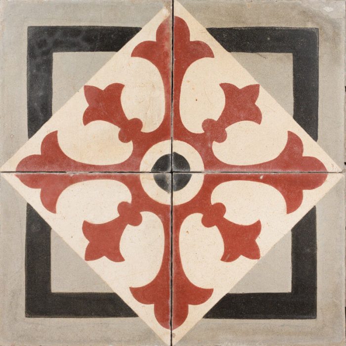 Antique Encaustic Cement Tiles - Lord Antique