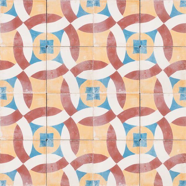 Reproduction Tiles - Moroccan City