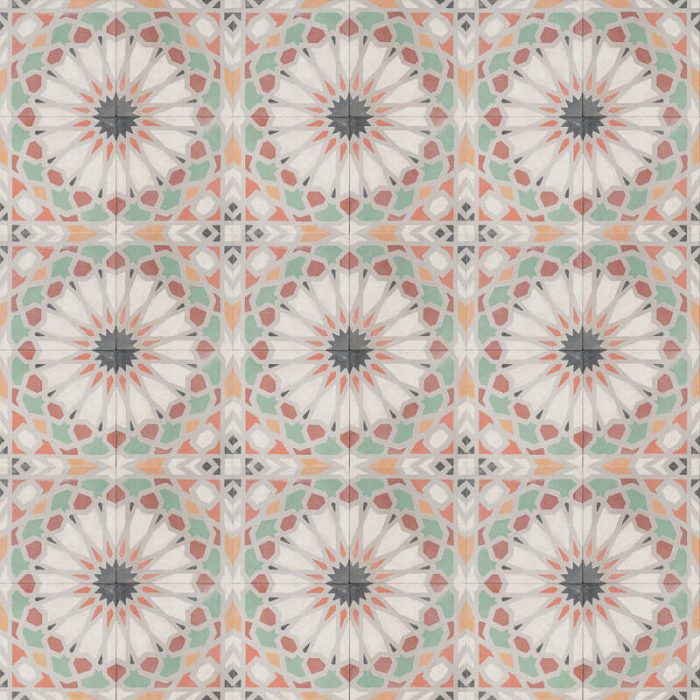 Reproduction Tiles - Moroccan Sun