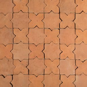 star and cross combined terracotta tiles