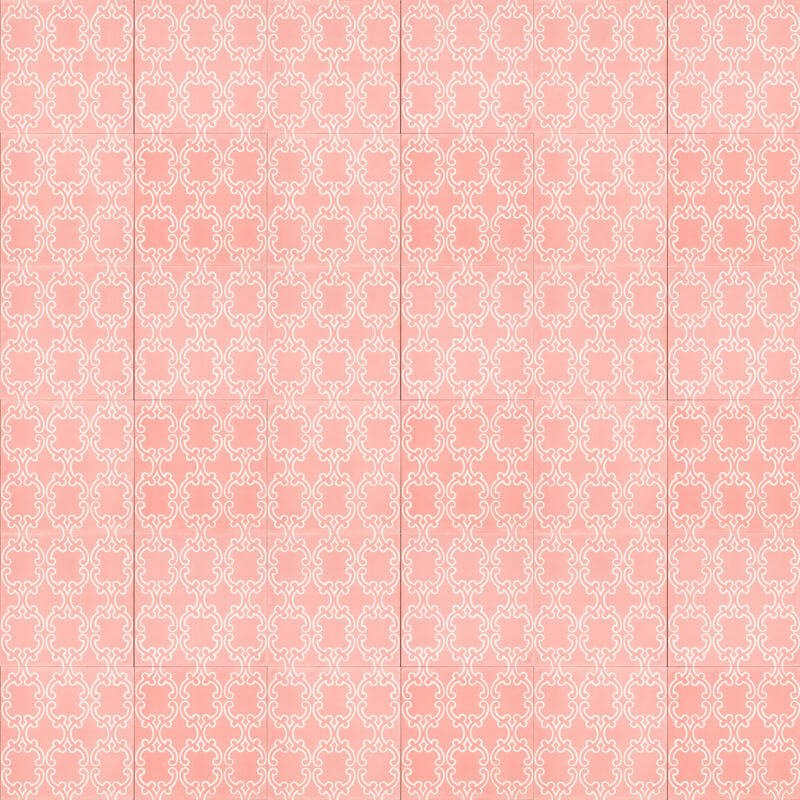 Reproduction Tiles - Pink Anatalya