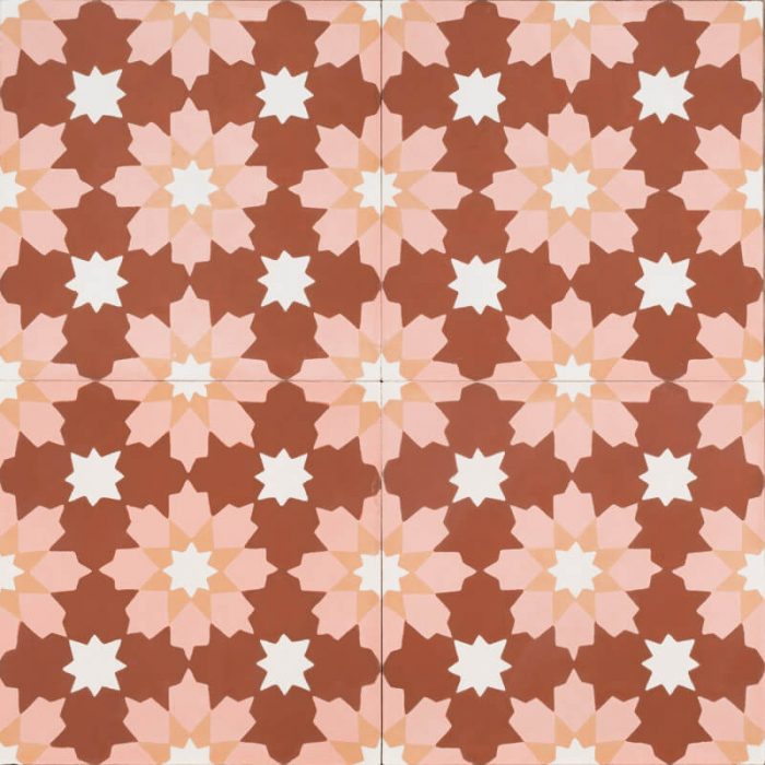 Reproduction Tiles - Pink Azule