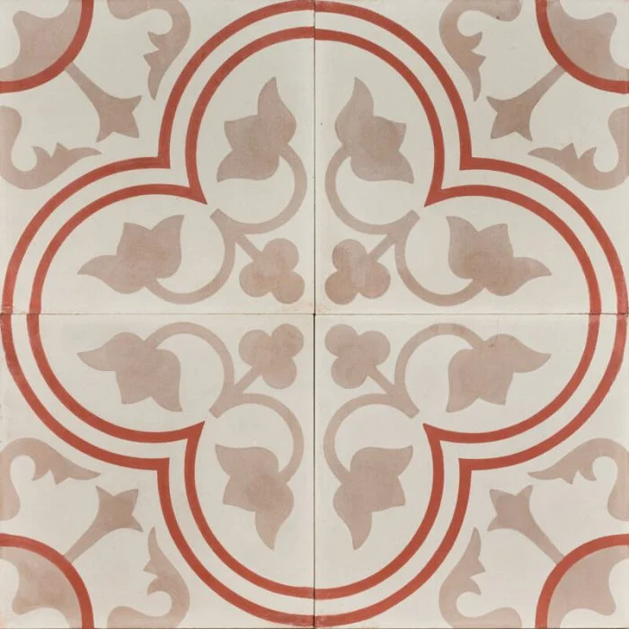 Reproduction Tiles - Pink Clover