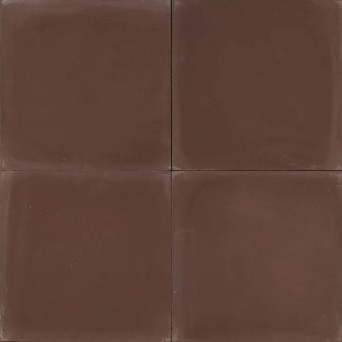 Reproduction Tiles - Plain Brown