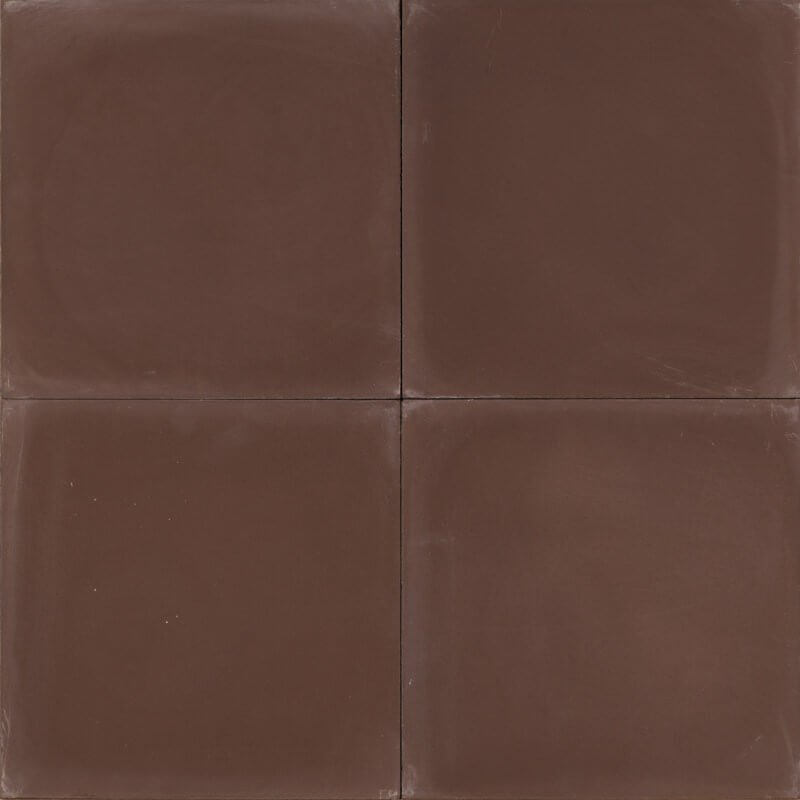 Reproduction Tiles - Plain Brown
