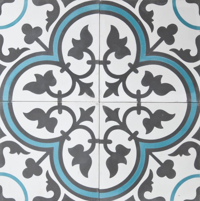Discounted Tiles - Teal Clover
