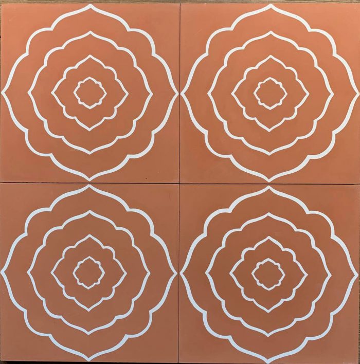 Reproduction Tiles - Terracotta Moroccan Dreaming