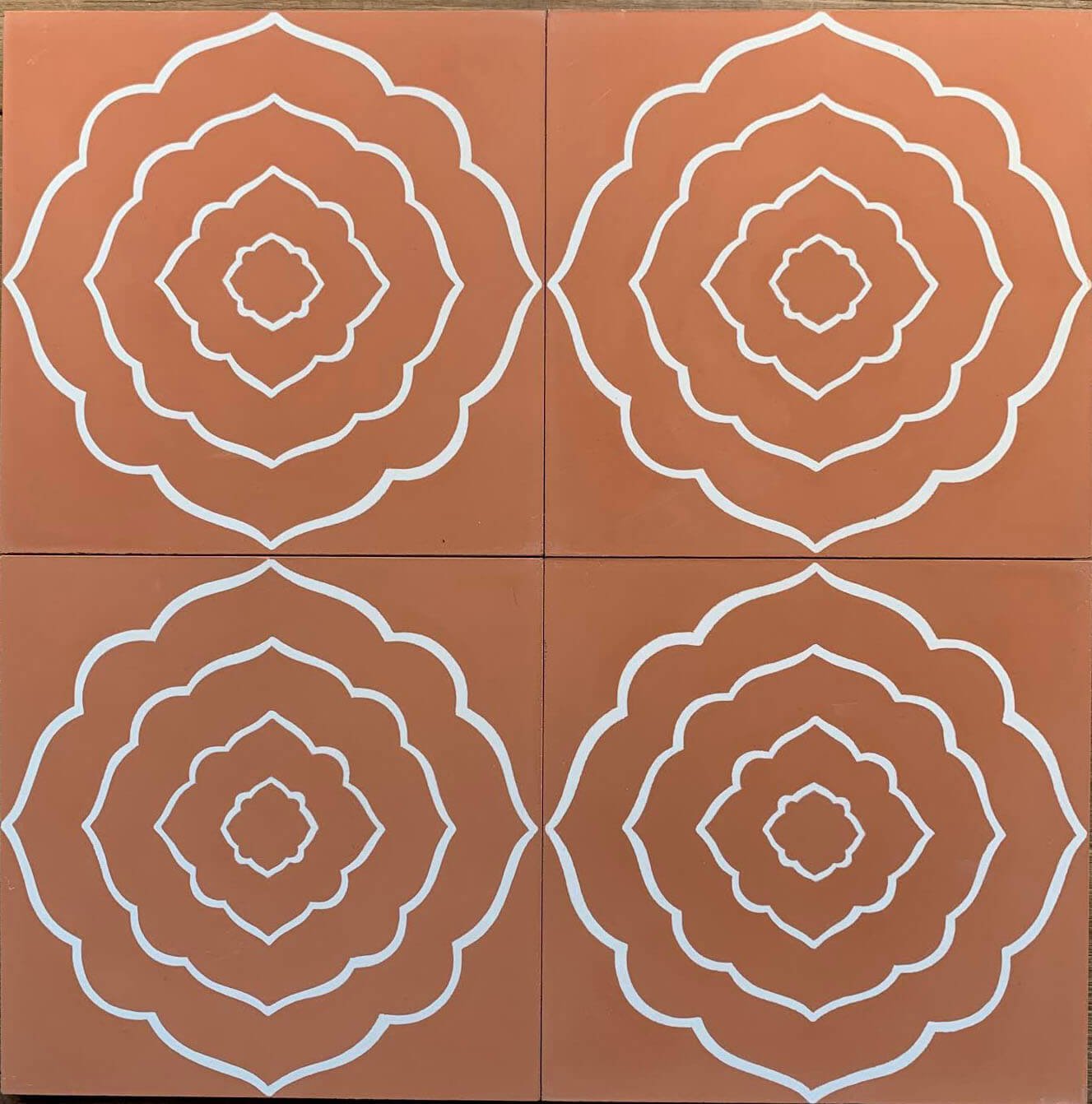 Reproduction Tiles - Terracotta Moroccan Dreaming