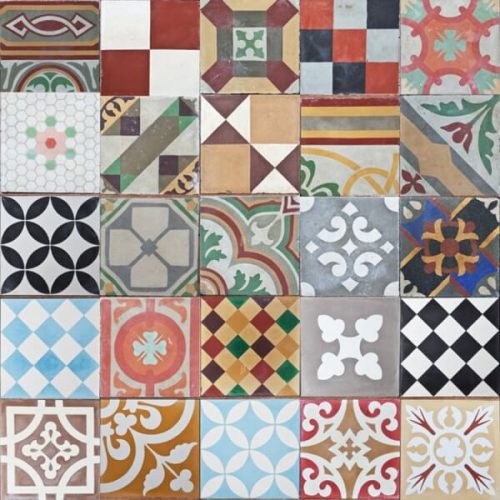 Reproduction Tiles - Tile Montage Tile - example only